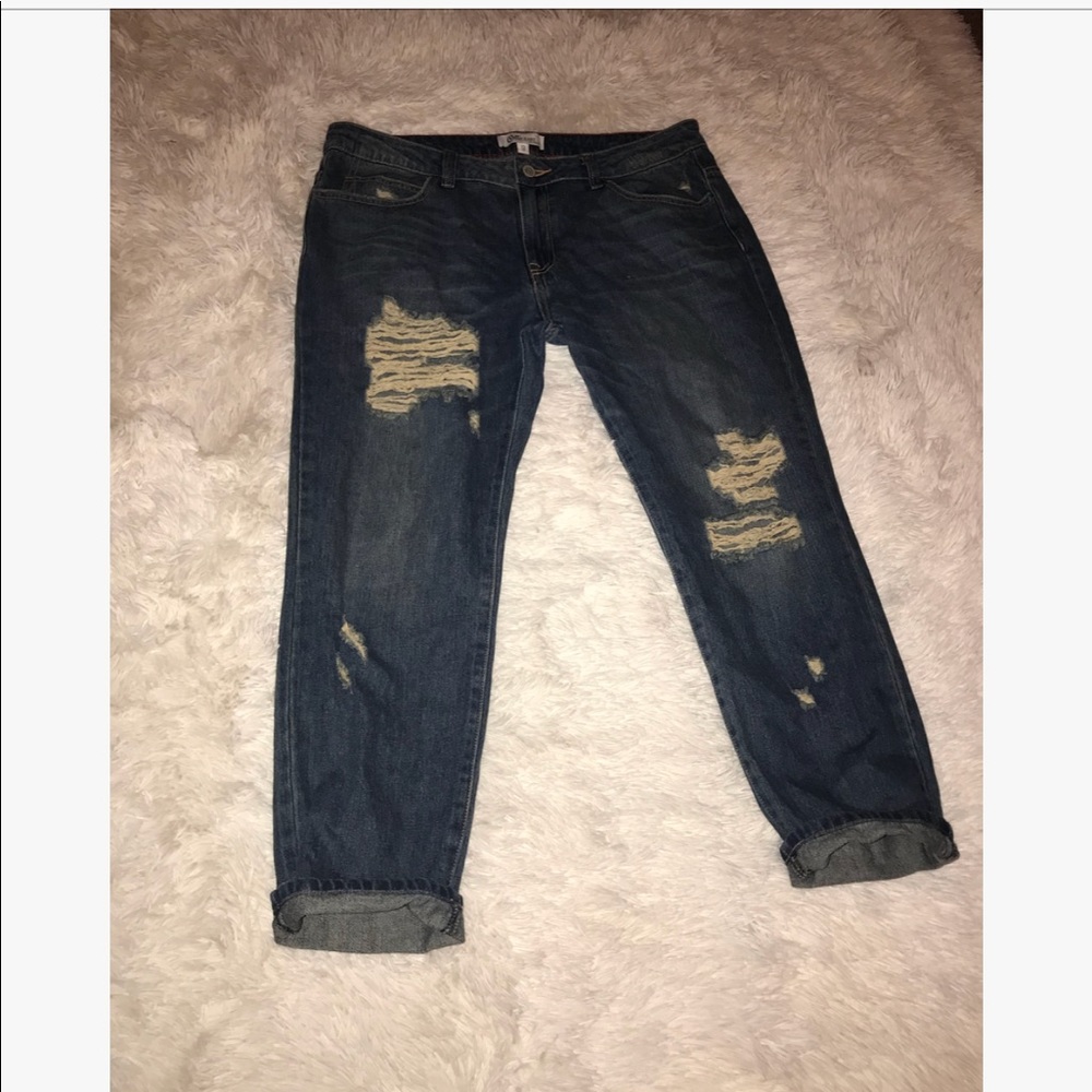 Cello Distressed Boyfriend Jeans